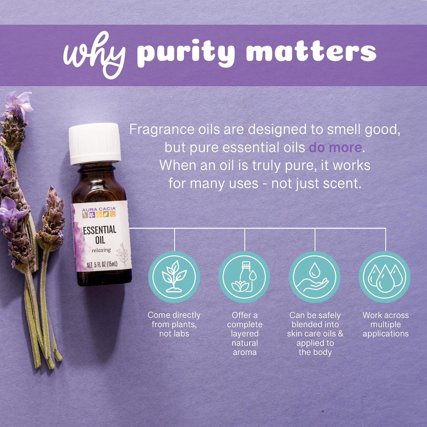 Aura Cacia Essential Oil, Freshening Lime, 0.5 Fluid Ounce
