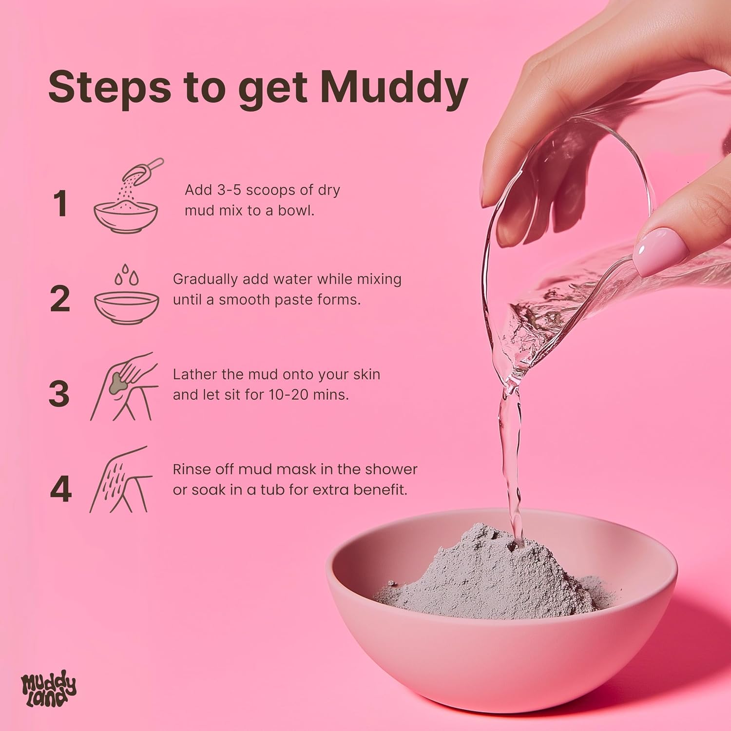 Bentonite Clay Detox Mud Bath Soak & Full Body Mud Mask - Magnetic Clay Bath with Epsom Salt, Gift for Her - Mud Magnet
