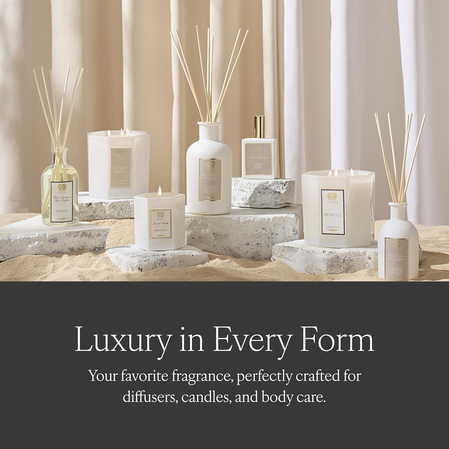 Antica Farmacista Luxury Scent Candle - Decorative Home Candle - Long-Lasting & Premium Scented - Luxury Gift - Magnolia Bloom, 9 oz