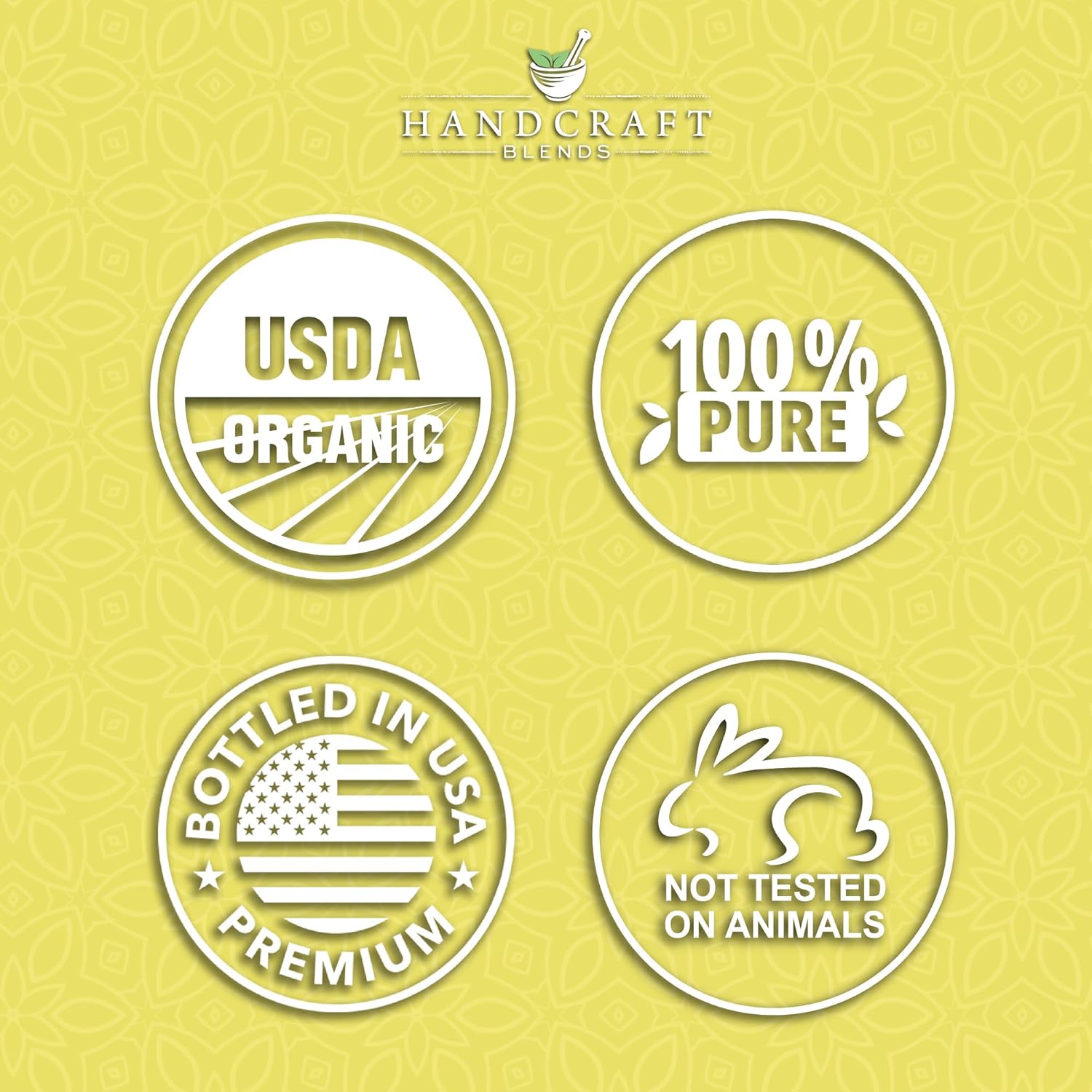 Handcraft Blends Organic Lemon Essential Oil – 1 Fl Oz – 100% Pure and Natural – Premium Grade Essential Oil for Diffuser and Aromatherapy