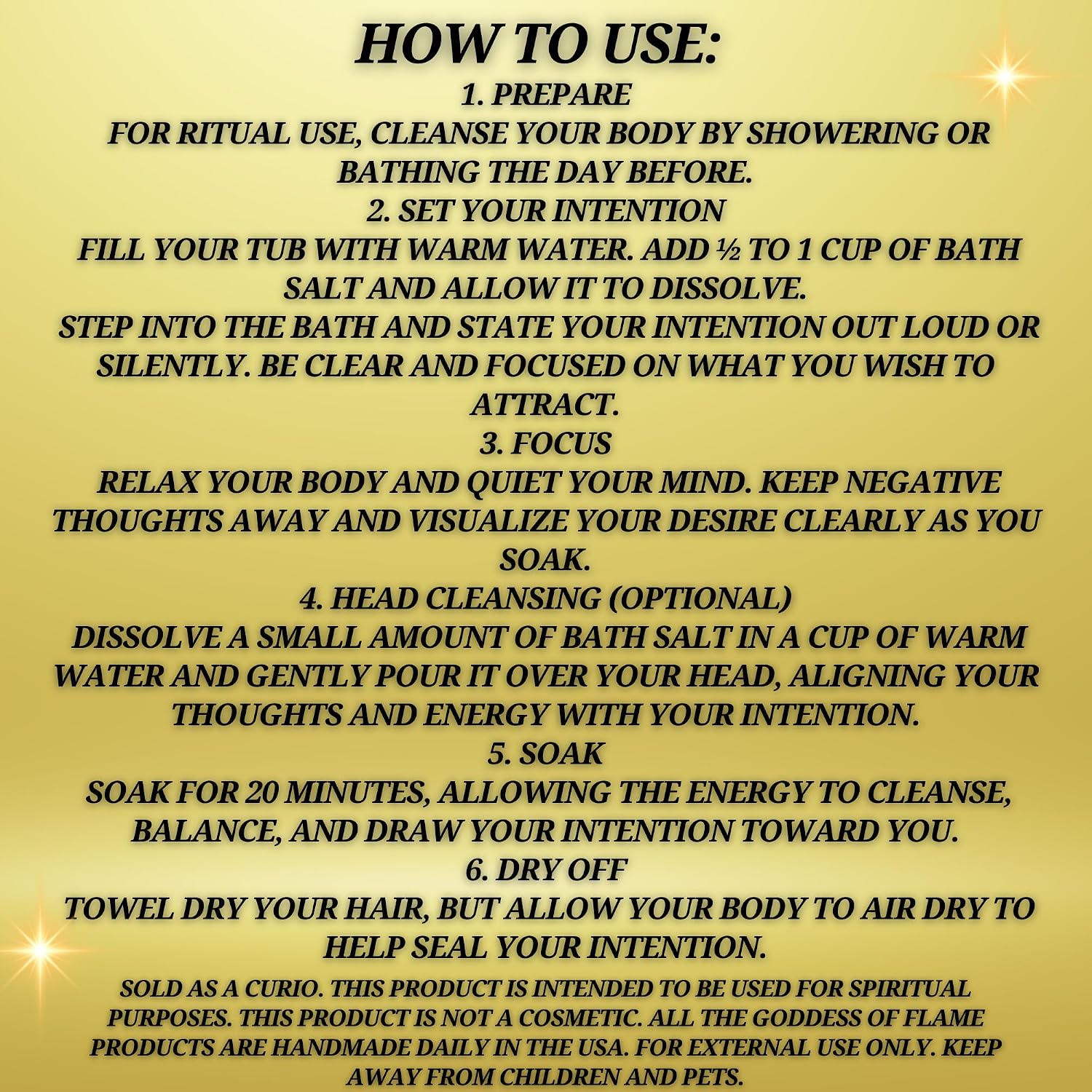 Tranquility Bath Salts – Dead Sea Salt Bath Soak for Relaxation, Calm, Spiritual Cleansing & Ritual Use 12oz