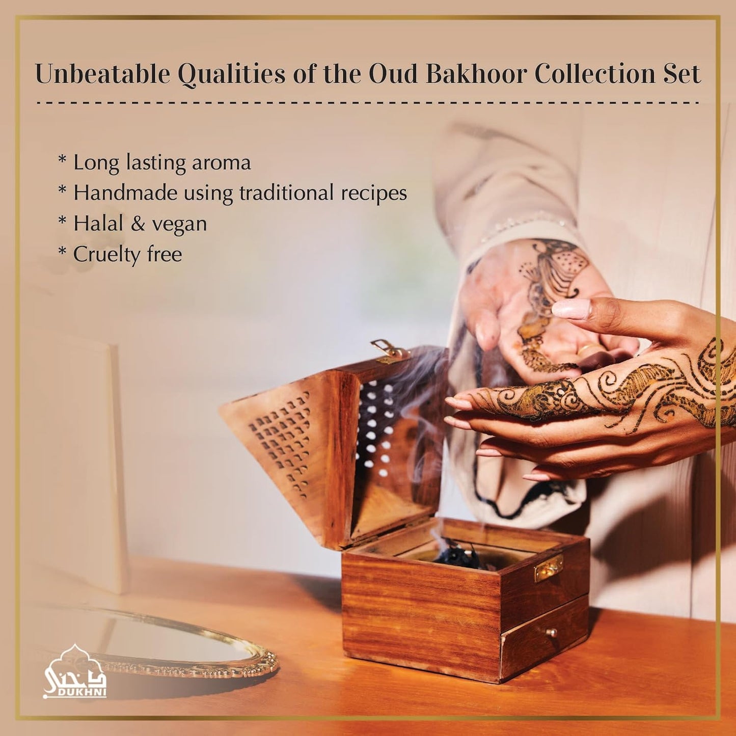 Oud Bakhoor Collection Set by Dukhni |12 Assorted Boxes | 120 pc Bakhoor |Refill Packs | Arabic Incense | Perfect for Prayer time, Ramadan, Eid, Gifts & hampers | Long Lasting