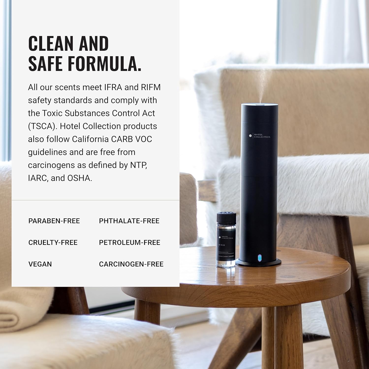Hotel Collection Diffuser Oil - My Way - Aromatherapy Essential Fragrance Oil - Sandalwood, Warm Virginia Cedar & Beautiful Iris - 120ML 4.1 Fl oz