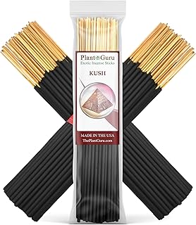 Kush Exotic Incense Sticks 7 Inch - Bulk 1 Bundle 85 to 100 Sticks - Natural 7" Long Lasting Aroma That Burns for 30 to 45 Minutes.