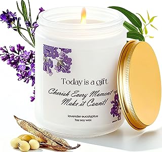 Lavender Eucalyptus Soy Candle 7oz – Relaxing Aromatherapy | Lavender eucalyptus aroma · Clean burn · Long-lasting fragrance · Calming effect · Stress relief · Gift ready
