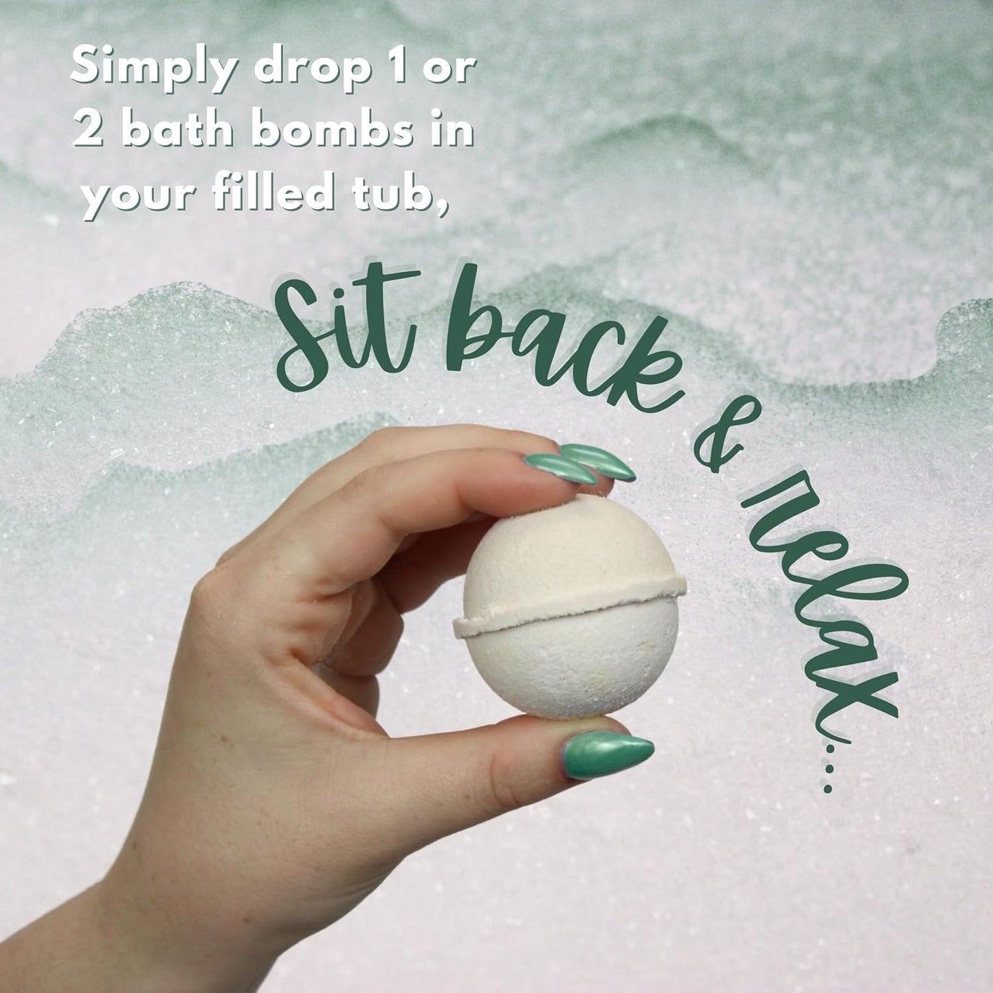 Hemp Bath Bombs -Amber Vanilla - Rich in Organic Hemp Seed Oil, Vanilla Extract, and Shea Butter - 8 Count by Hemp Euphoria