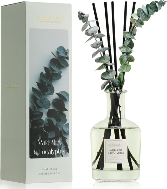 COCORRÍNA Wild Mint & Eucalyptus Reed Diffuser