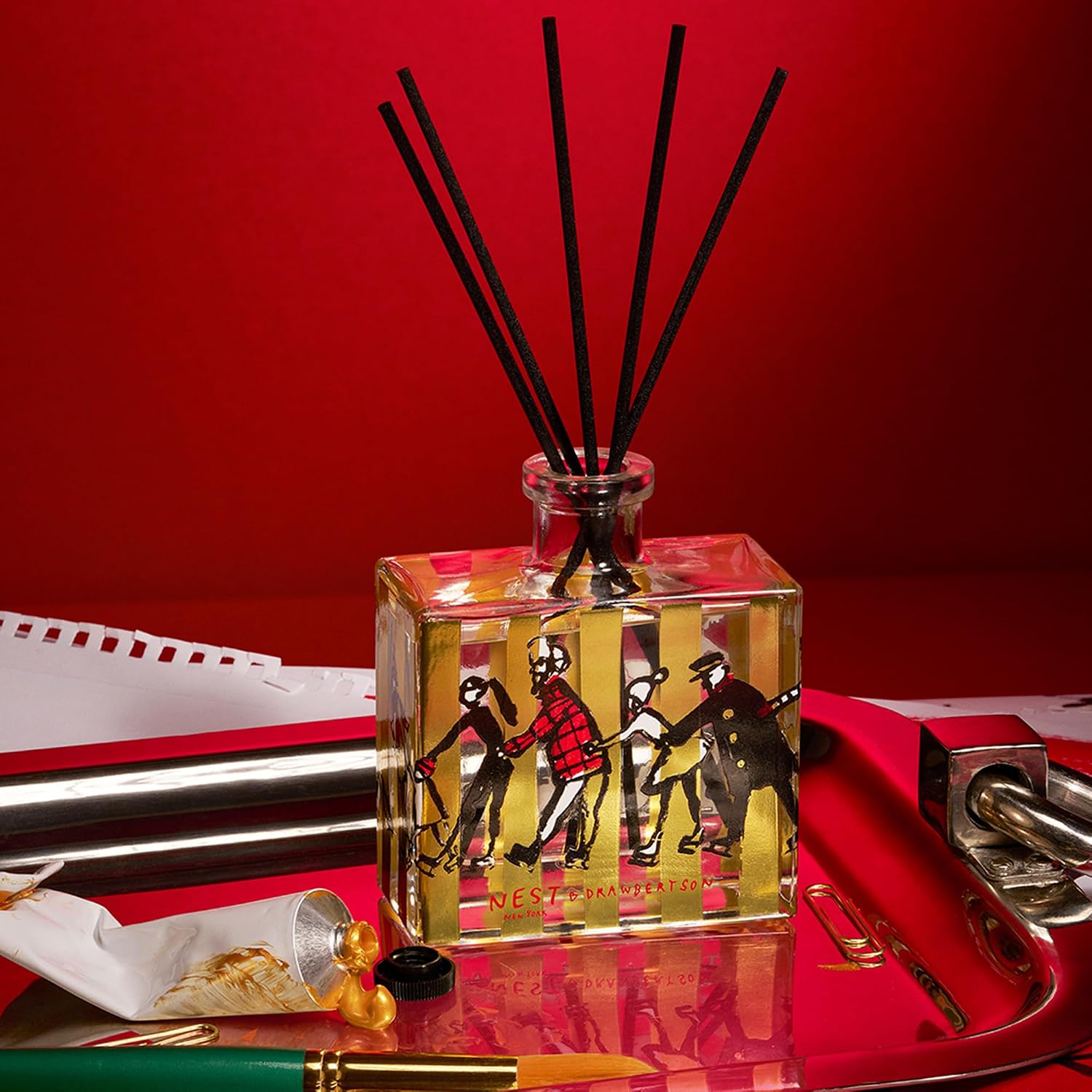 NEST New York Scented Decorative Reed Diffuser, Holiday - 5.9 oz