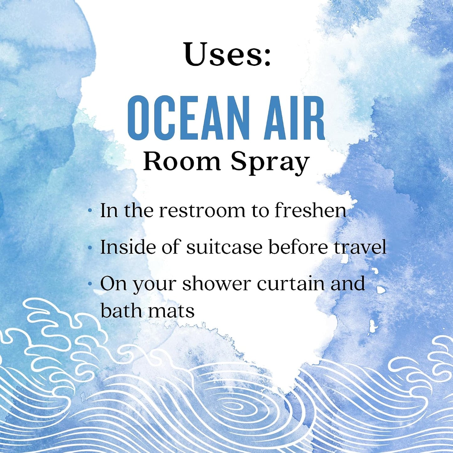 Aura Cacia Ocean Air Room Spray 8 Fl. oz. - Light Aroma, No Synthetic Fragrances