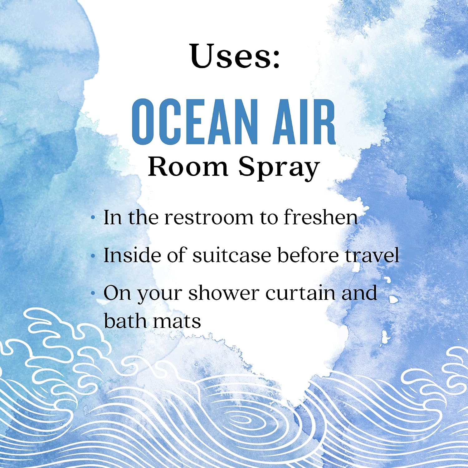 Aura Cacia Ocean Air Room Spray 8 Fl. oz. - Light Aroma, No Synthetic Fragrances