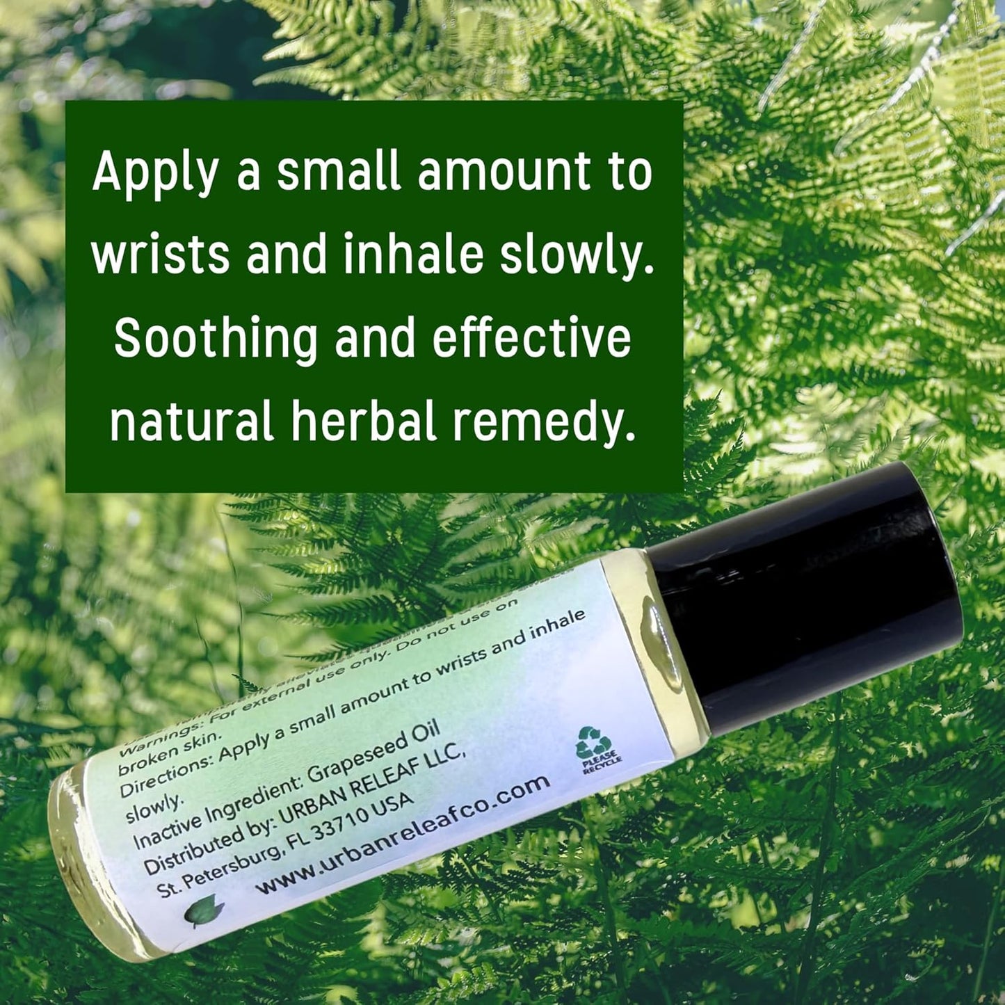 Urban ReLeaf Chemo Relief Nausea Roll-On ! Gentle Remedy, Fast Relief, Soothing Aromatherapy for Upset Stomach & Side Effects. Natural Essential Oils!