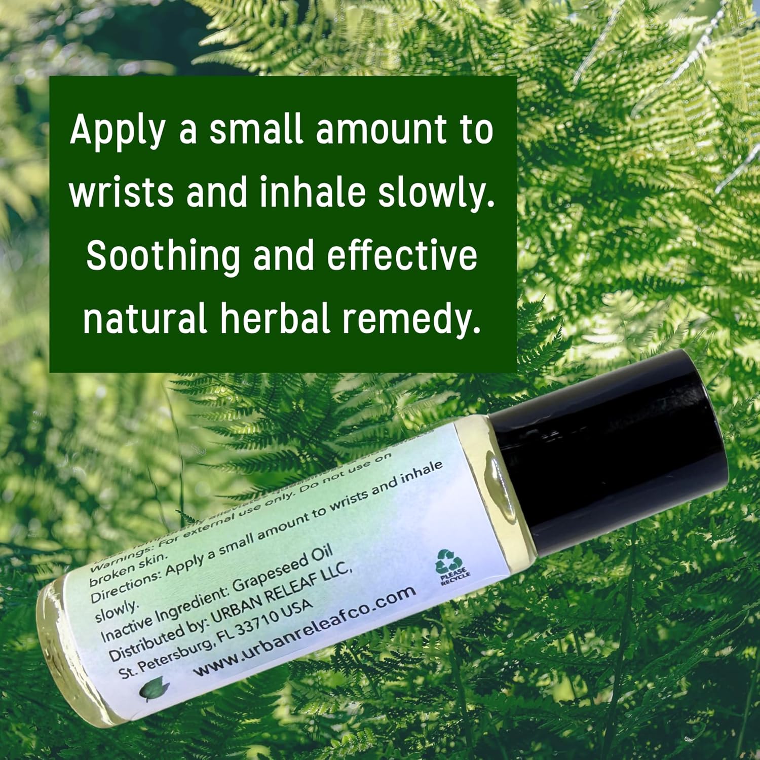 Urban ReLeaf Chemo Relief Nausea Roll-On ! Gentle Remedy, Fast Relief, Soothing Aromatherapy for Upset Stomach & Side Effects. Natural Essential Oils!