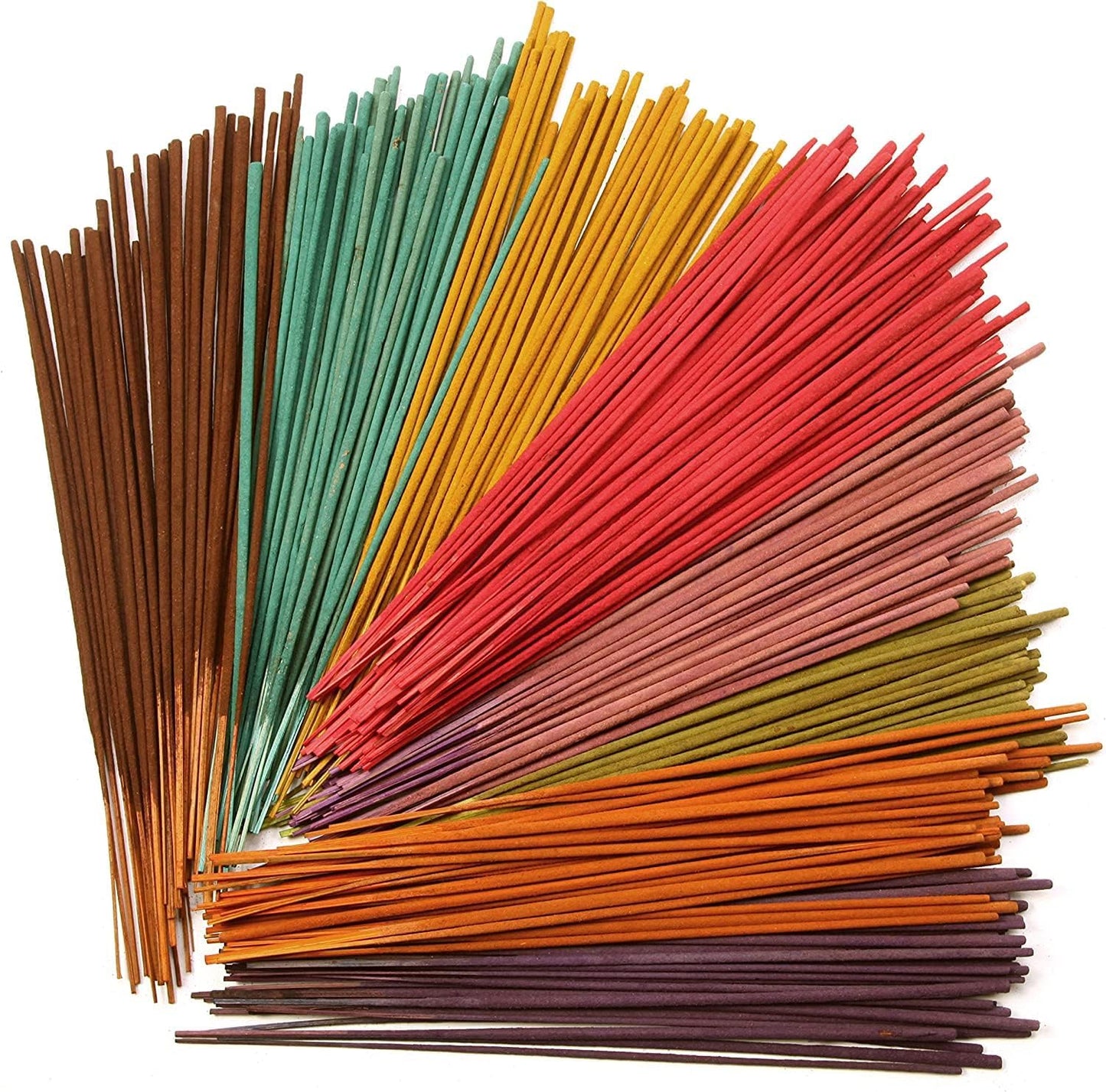 Hosley 480-Pack Assorted Incense Sticks, 12 Scents Incl. Nag Champa, Lavender, Dragon’s Blood, Grab Bag, Ideal for Meditation, Aromatherapy, Home, Gifts