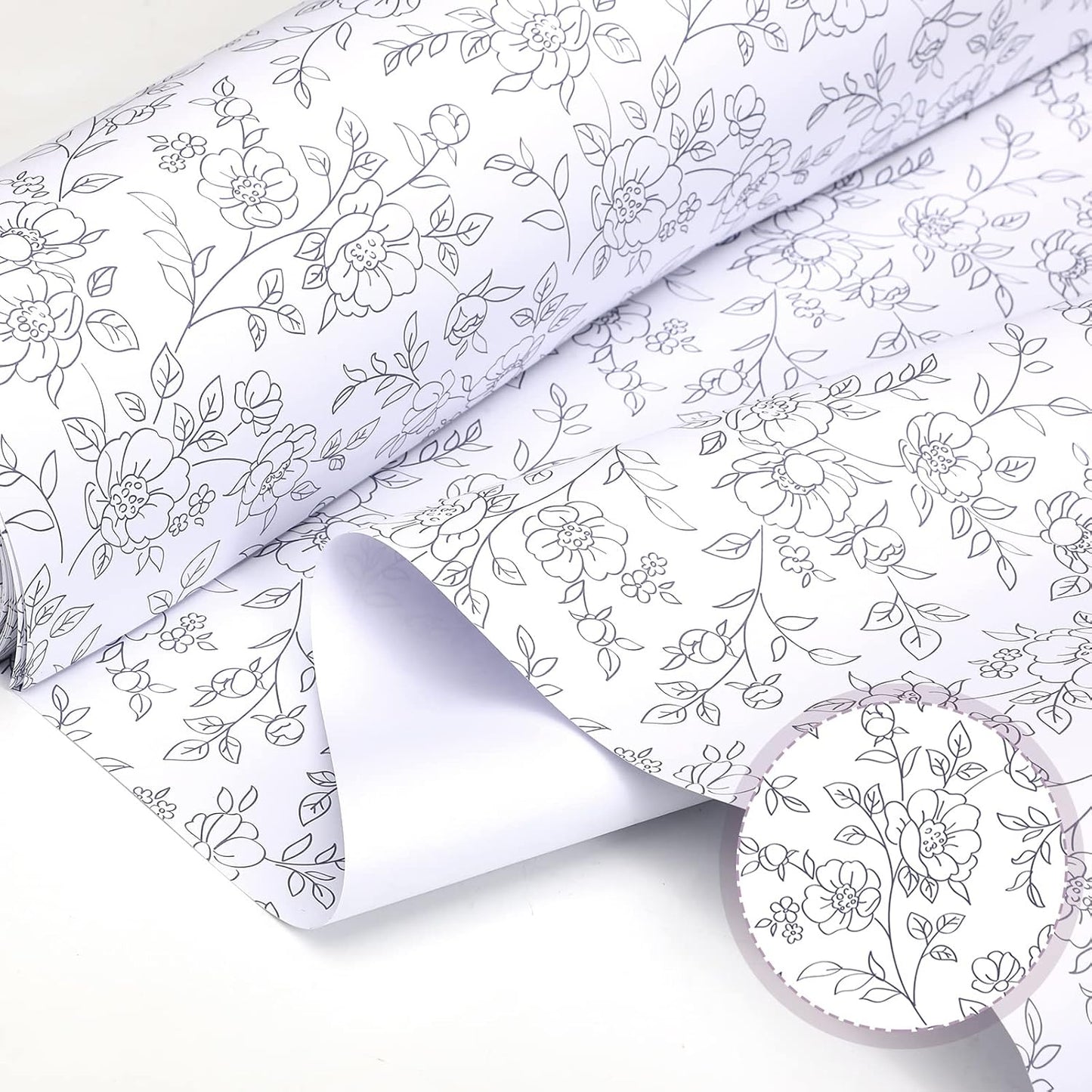 Gersoniel 10 Sheets Drawer Liners for Dresser Scented Drawer Liners Non Adhesive Scented Paper for Fragrant Home Shelf Closet(Lavender,Novel Style)