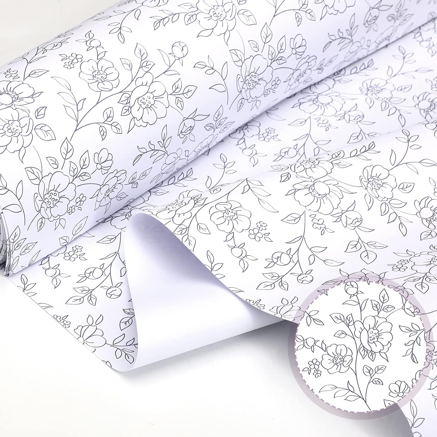 Gersoniel 10 Sheets Drawer Liners for Dresser Scented Drawer Liners Non Adhesive Scented Paper for Fragrant Home Shelf Closet(Lavender,Novel Style)