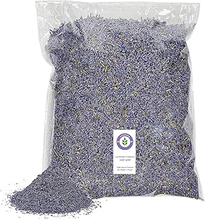 Dried Lavender Flowers, 2LB Bulk | Natural Lavender Buds, Wedding Toss, DIY Crafts, Scented Sachets