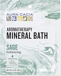 Aura Cacia Sage Mineral Bath 2.5 oz.