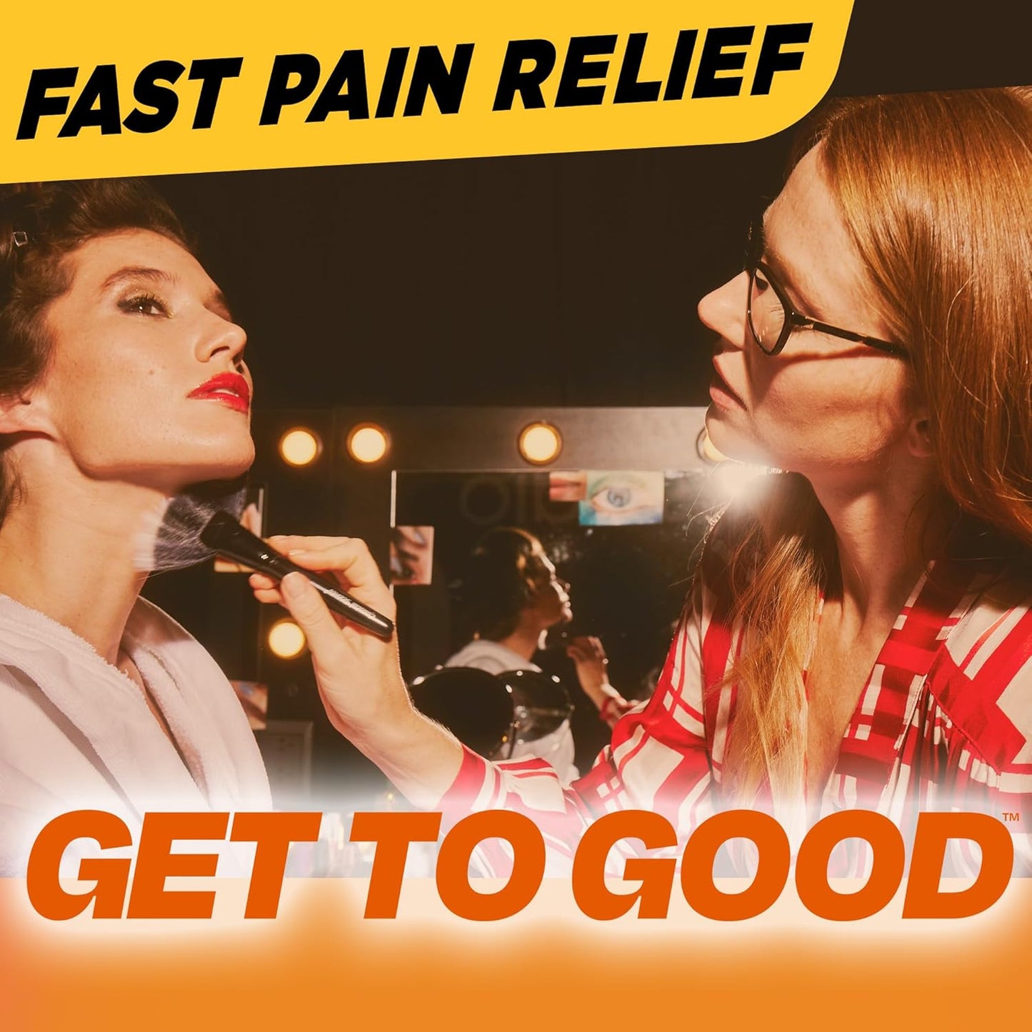 Goody's Extra Strength Headache Powder, Cool Orange Flavor Dissolve Packs, 24 Individual Packets (2 Pack)