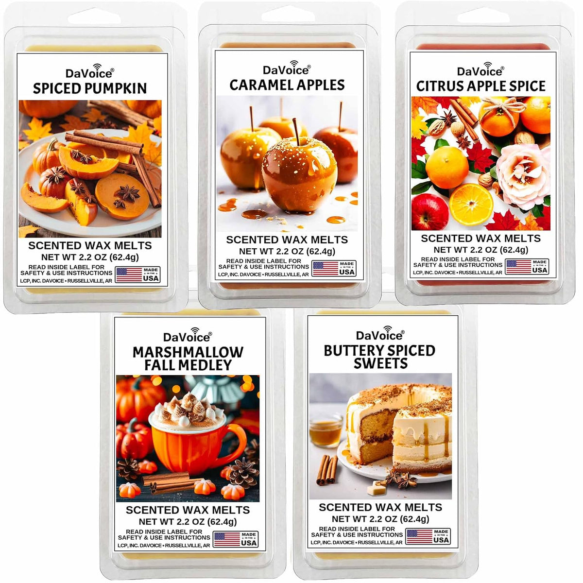 DaVoice Fall Wax Melts Wax Cubes