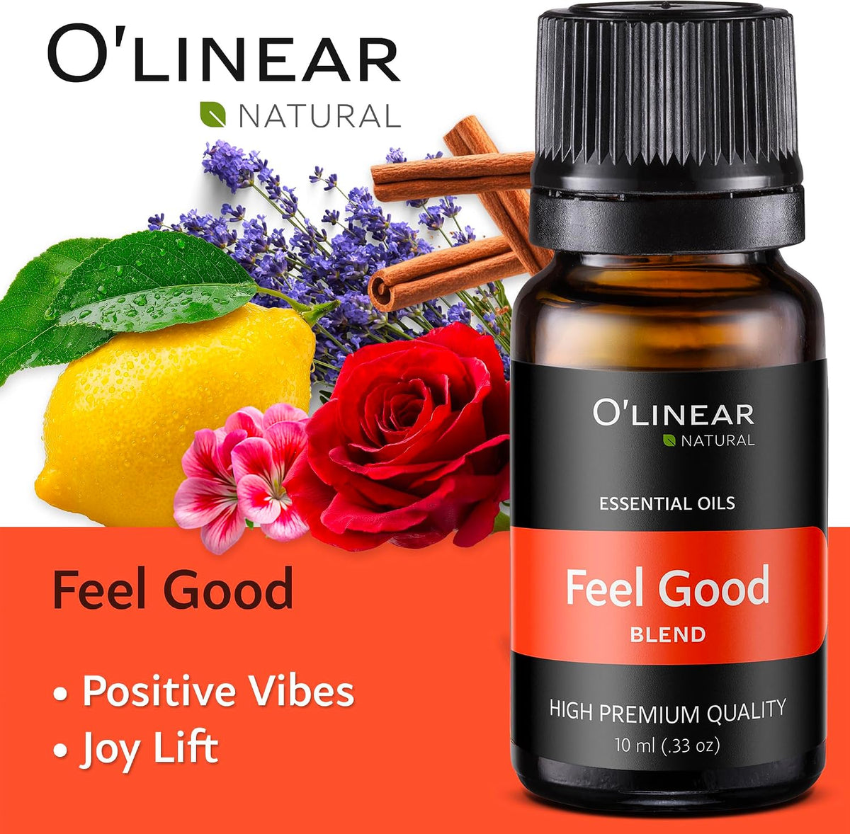 O'linear Top 6 Blends Essential Oils Set - Aromatherapy Diffuser Blends for Sleep