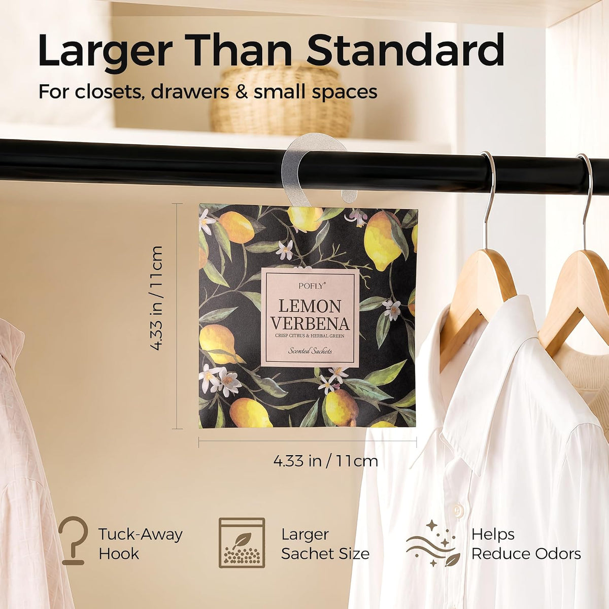 12 Pack Lemon Scented Sachets