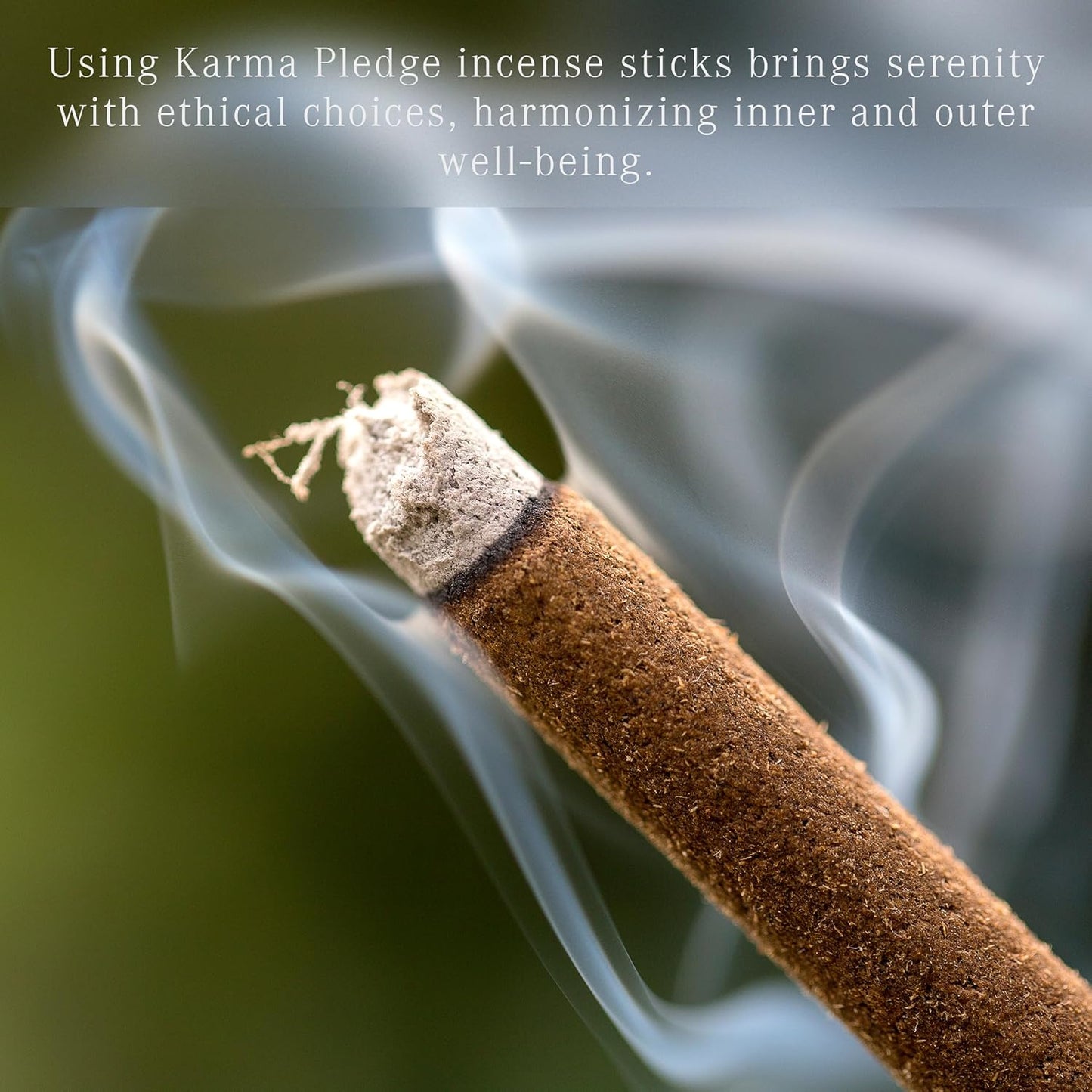 KarmaPledge Sandalwood Incense Sticks, Burn Time 45-60 Min, 100 Sticks
