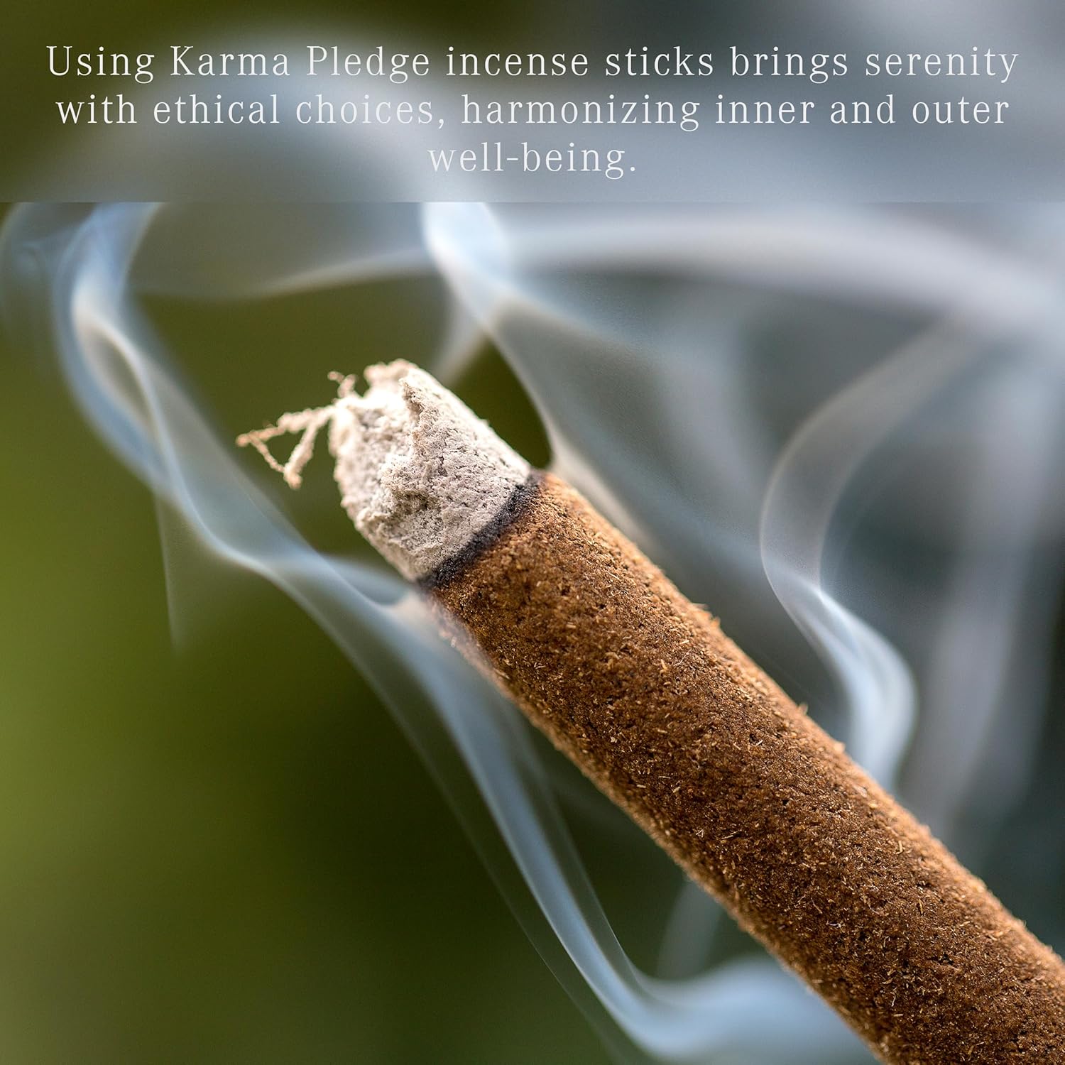 KarmaPledge Sandalwood Incense Sticks, Burn Time 45-60 Min, 100 Sticks