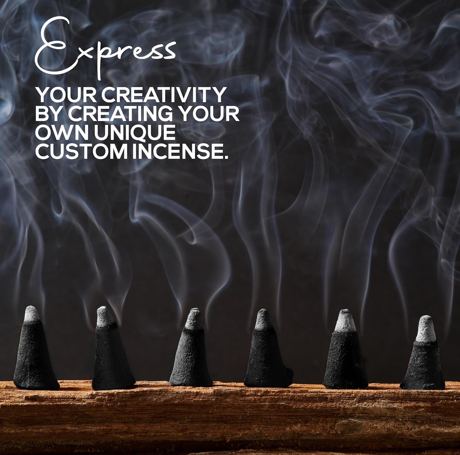 200 Unscented Charcoal Incense Cones 1" TOPFLOW - 100% Natural Blanks - Great for DIY Aromatherapy Incense Making, Burner and Holder