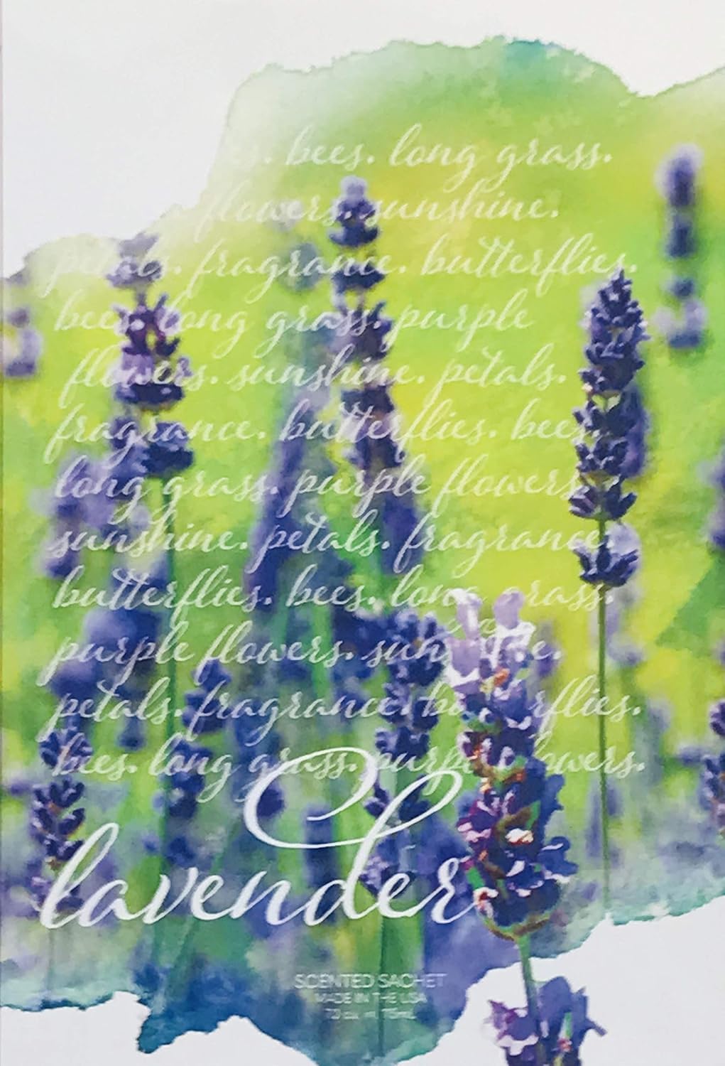 Expressive Scent 6 Pack Lavender Large Scented Sachet Envelope - Heritage Collection