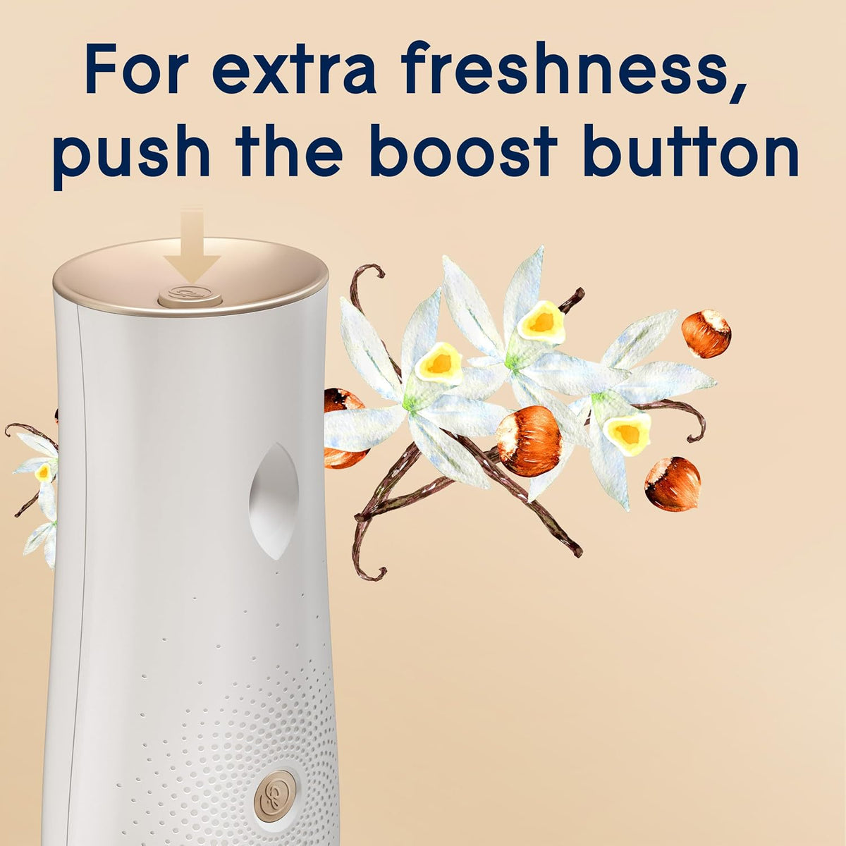 Glade Automatic Spray Refill, Air Freshener for Home and Bathroom, Vanilla Caramel Twist, 6.2 Oz