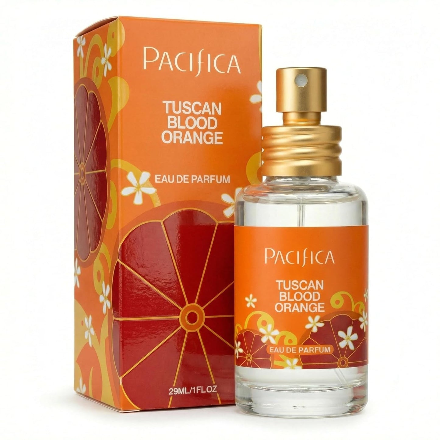 Pacifica Tuscan Blood Orange Perfume Spray for Women - Vegan, Cruelty-Free, Made in USA
