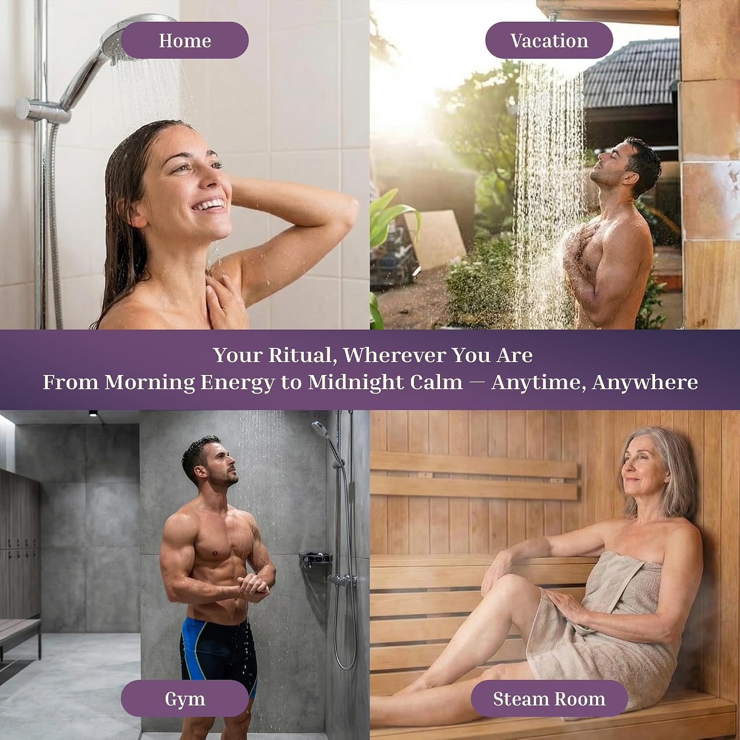GOSSBY Shower Steamers Aromatherapy (9pcs) – Fathers Day Gift for Dad, Birthday Gifts for Women and Men, Self Care Relaxation Stress Relief Natural Essential Oils – Day & Night Rituals