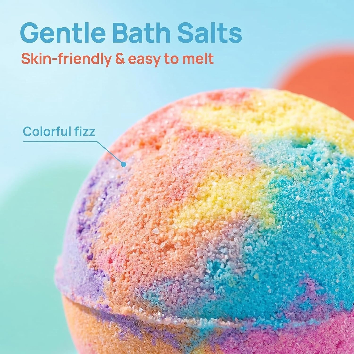 Ocean-Themed Bath Bombs for Kids with Surprise Toys Inside, Natural Essential Oil Bath Fizzies Organic Shea Butter & Sea Salt - Birthday Gifts for Boys & Girls (12pcs)