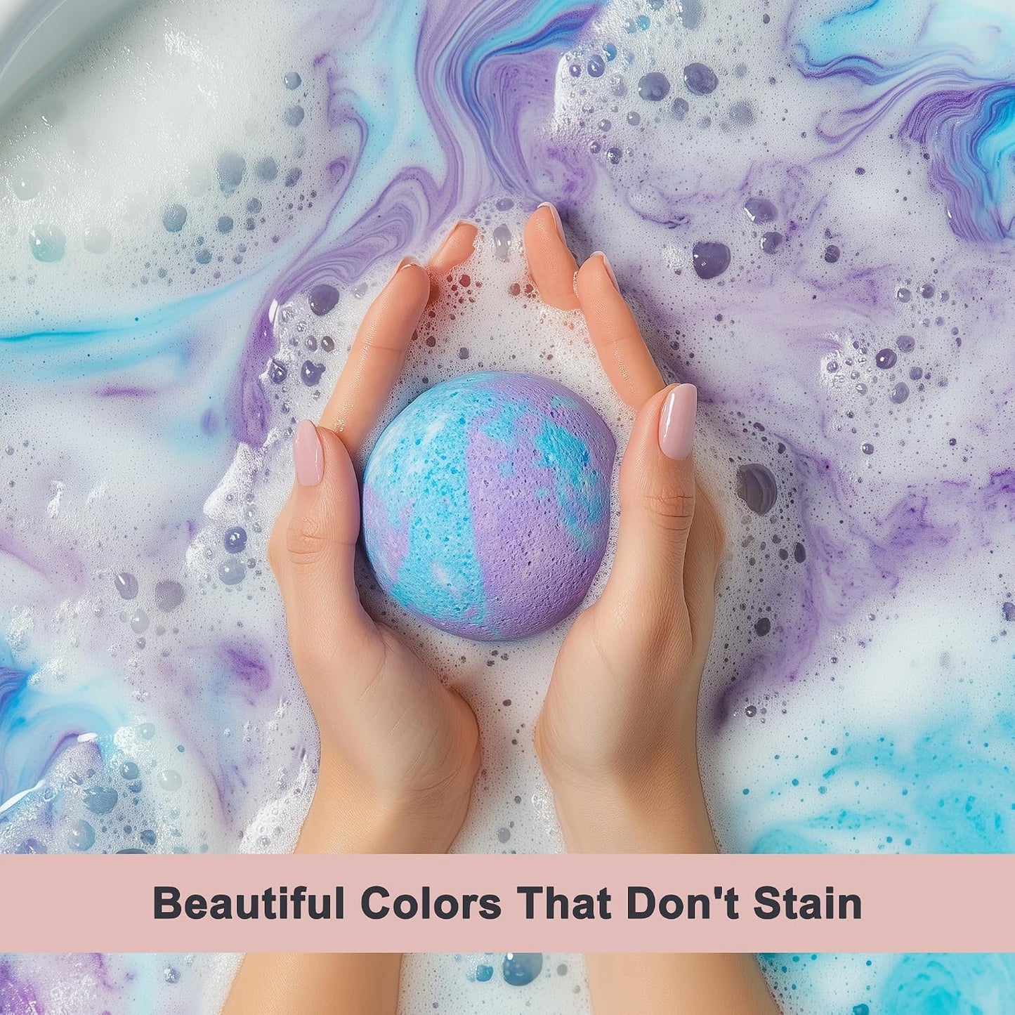 Aqua Elegante Luxury Bath Bombs for Women - Gift Set of 12 Large Bathbombs with Essential Oils, Shea Butter, Coconut Oil - No Stain, Natural, Vegan, Moisturizing Spa Present for Mom, Wife, Girlfriend