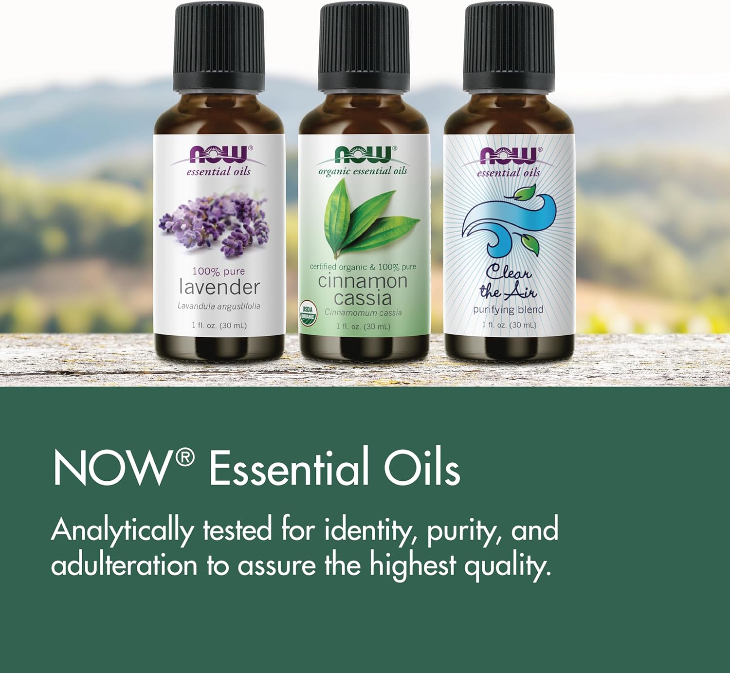 NOW Essential Oils, Organic Peppermint Oil, Invigorating Aromatherapy Scent, Steam Distilled, 100% Pure, Vegan, Child Resistant Cap, 1-Ounce
