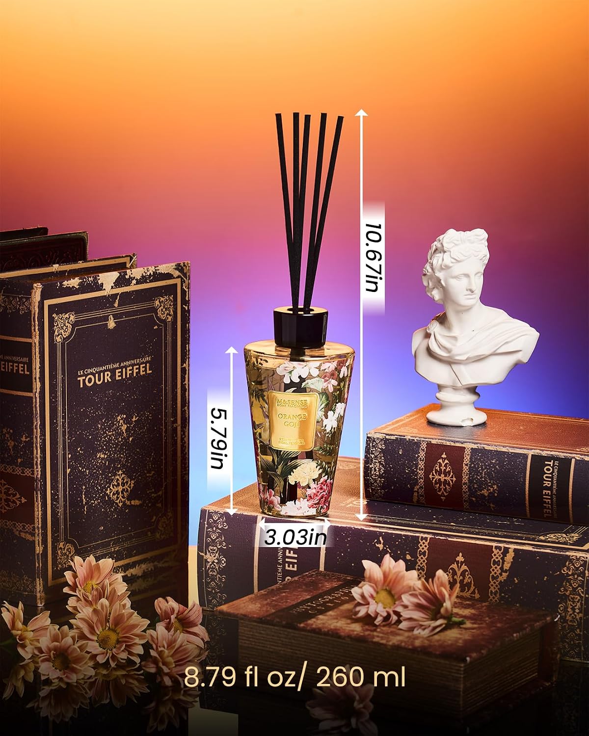 M&SENSE Reed Diffuser Set