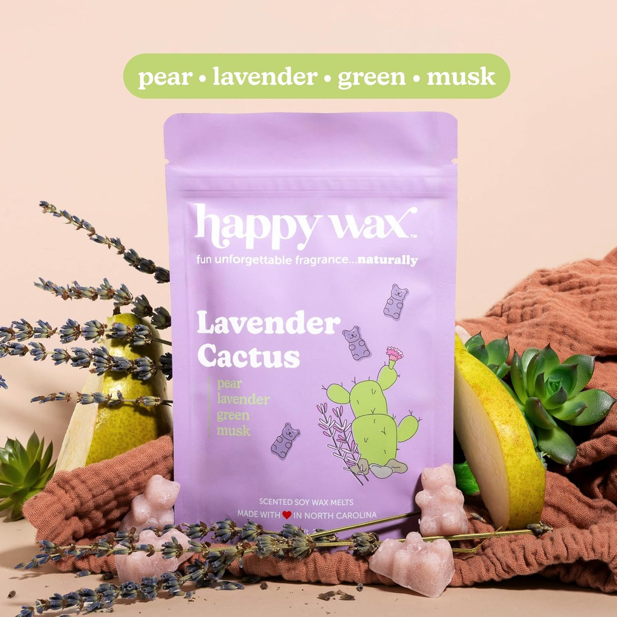Happy Wax Lavender Lovers Collection: Natural