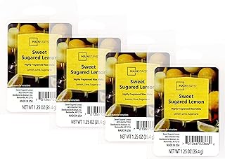 Mainstays Sweet Sugared Lemon Wax Cubes 4-Pack