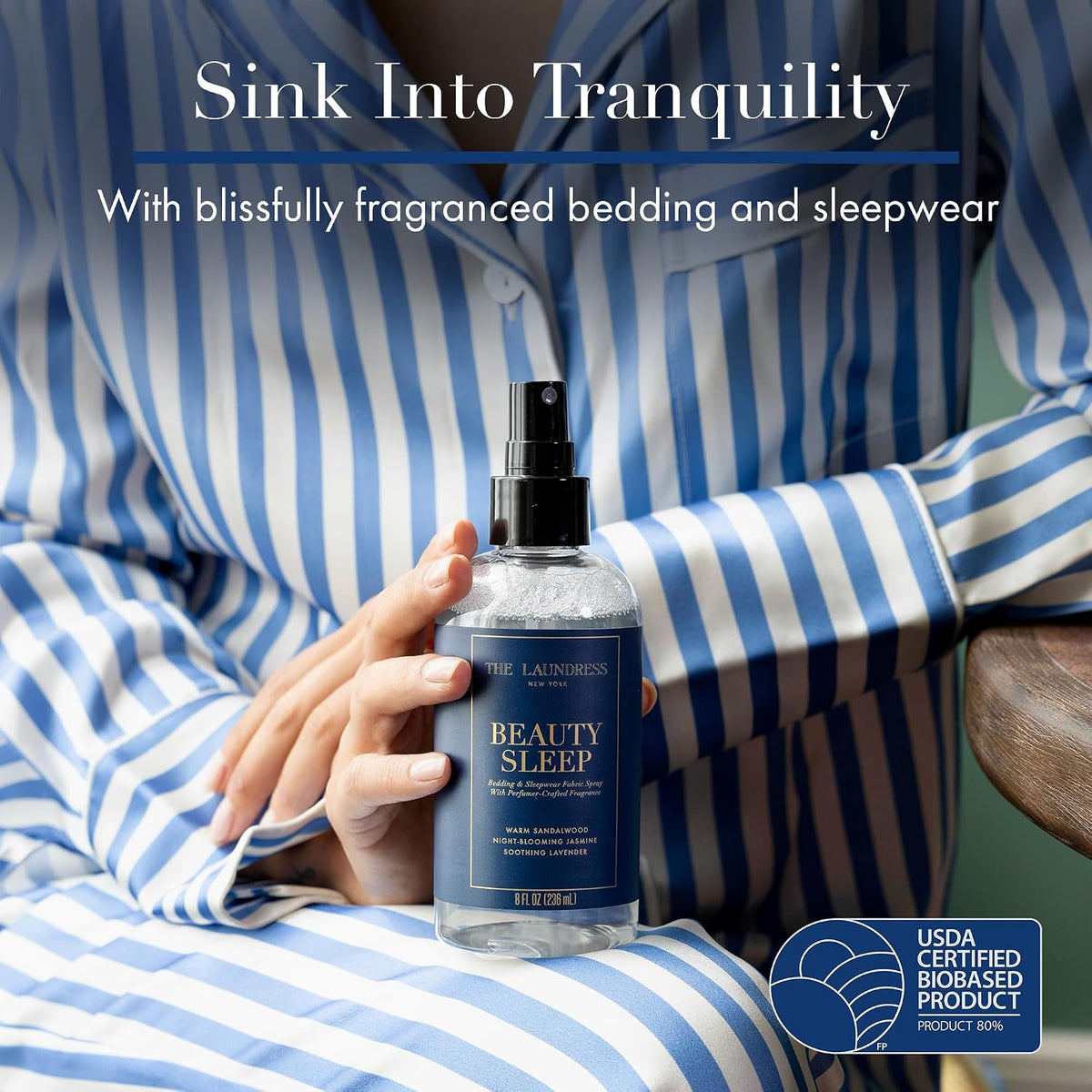 The Laundress Beauty Sleep Linen Spray for Bedding &amp; Pillow Mist, 8 oz