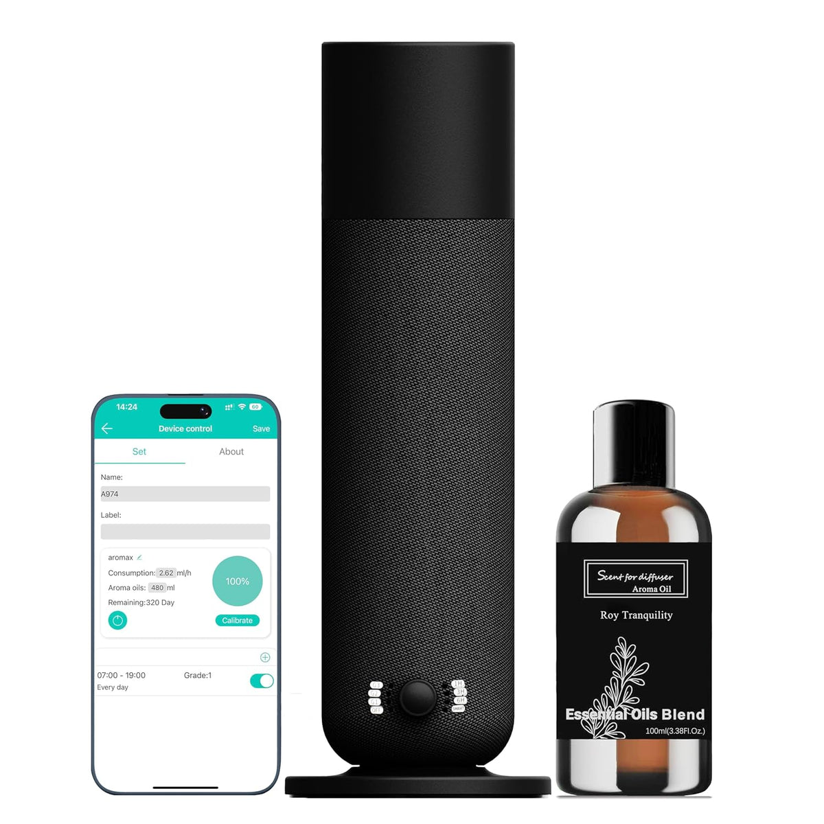 Smart Waterless Essential Oil Diffuser