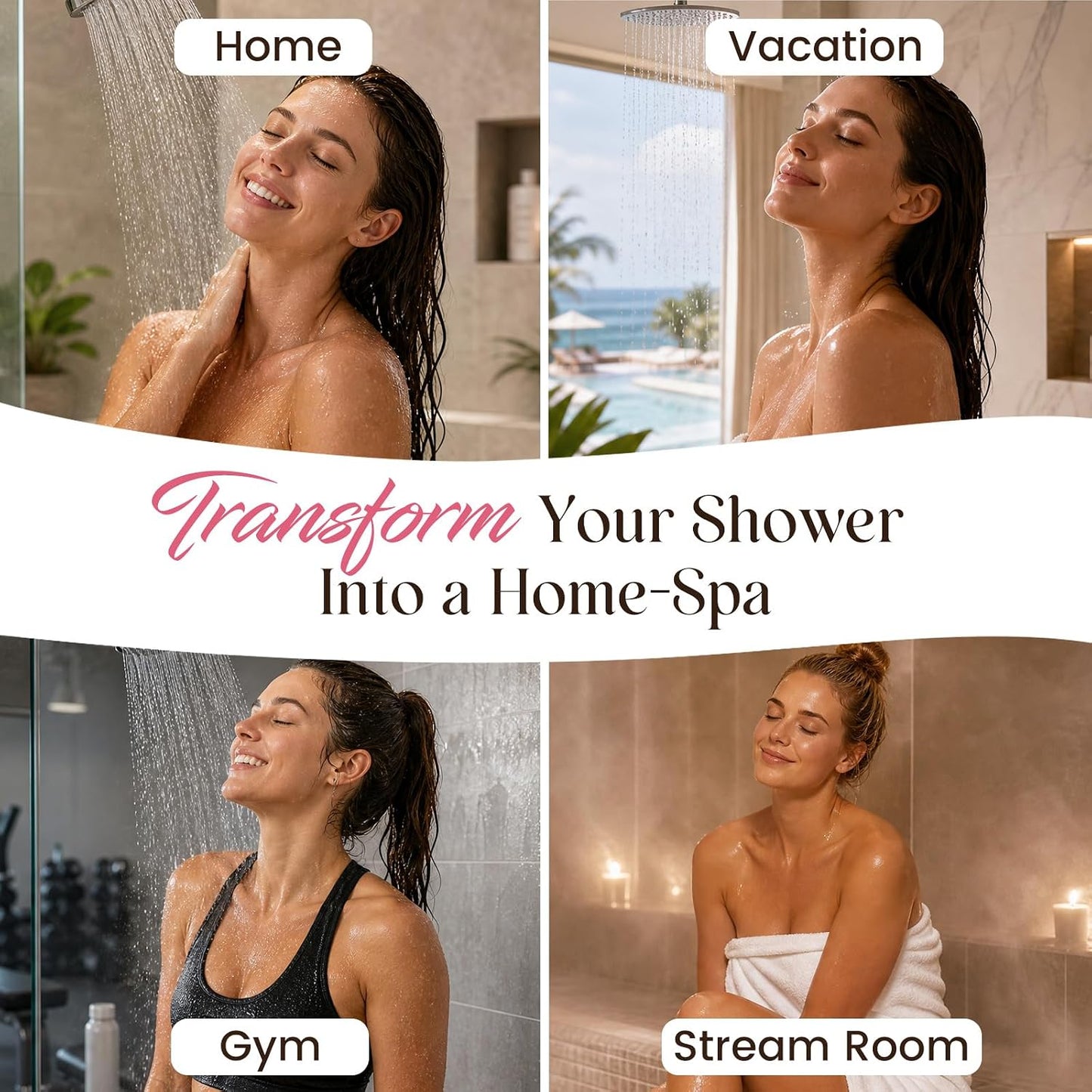 Shower Steamers Aromatherapy, Long Lasting Essential Oil Spa, Women Gift | Self Care & Spa Gifts for Women, Mom, Wife, Teen for Daily Relaxation, Ideal Christmas Stocking Stuffers, White Elephant Gift