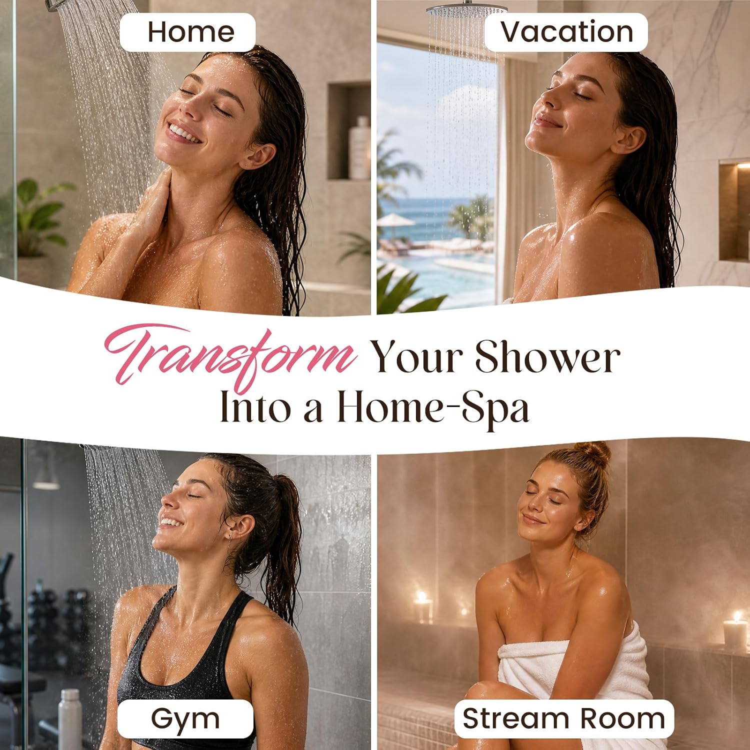 Shower Steamers Aromatherapy, Long Lasting Essential Oil Spa, Women Gift | Self Care & Spa Gifts for Women, Mom, Wife, Teen for Daily Relaxation, Ideal Christmas Stocking Stuffers, White Elephant Gift