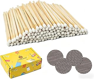 2 Inch White Matches, 100 Count Wooden Matches Sticks with Striker, Boxed Matches, Safety Small Matches for Candle, Wedding, Party Decor By IGNITE EASE