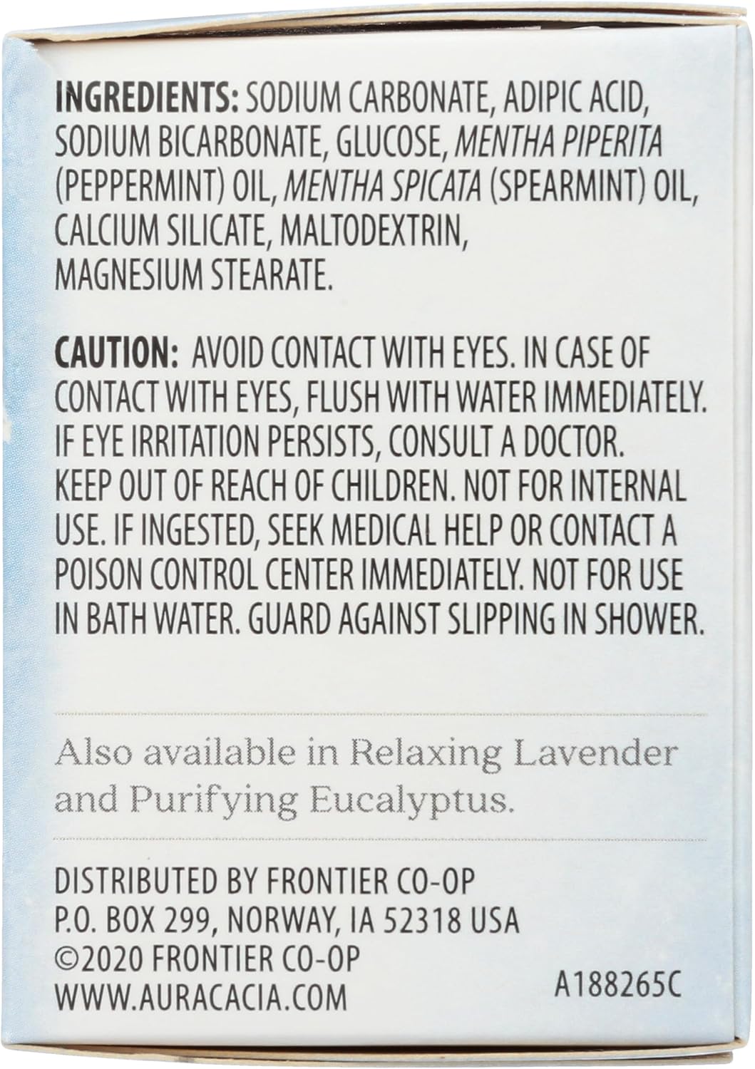 Aura Cacia Peppermint Shower Tablets - Reviving Aromatherapy Steamers with Pure Essential Oils - Energizing Morning Shower Experience | 3 Ounce (Pack of 3)