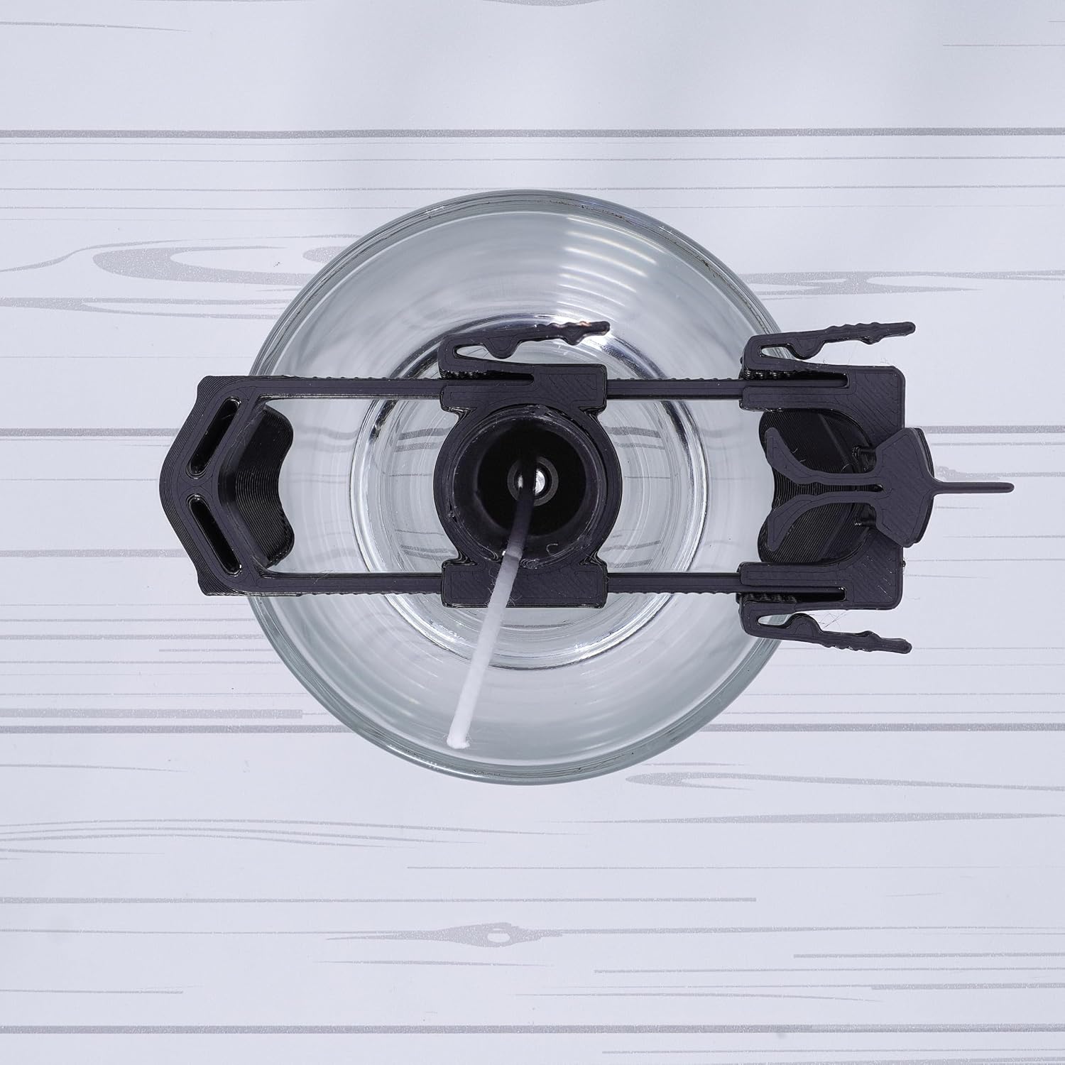 Wick Set Go Candle Wick Adjustable Centering Tool (Black - 1 Pack)