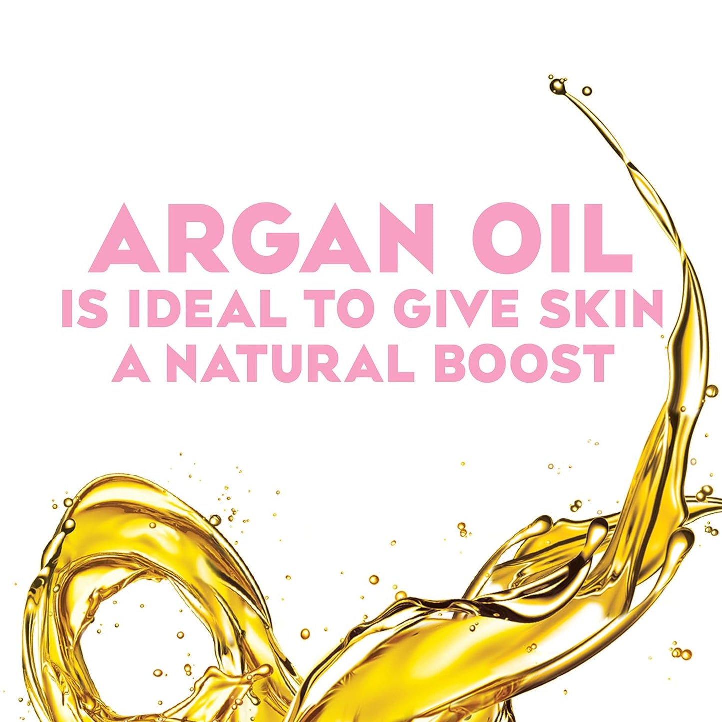 OGX Radiant Glow + Argan Oil of Morocco Extra Hydrating Body Wash for Dry Skin, Moisturizing Gel Cleanser for Silky Soft Skin, Body Wash for Women, Sulfate-Free Surfactants, 19.5 fl oz