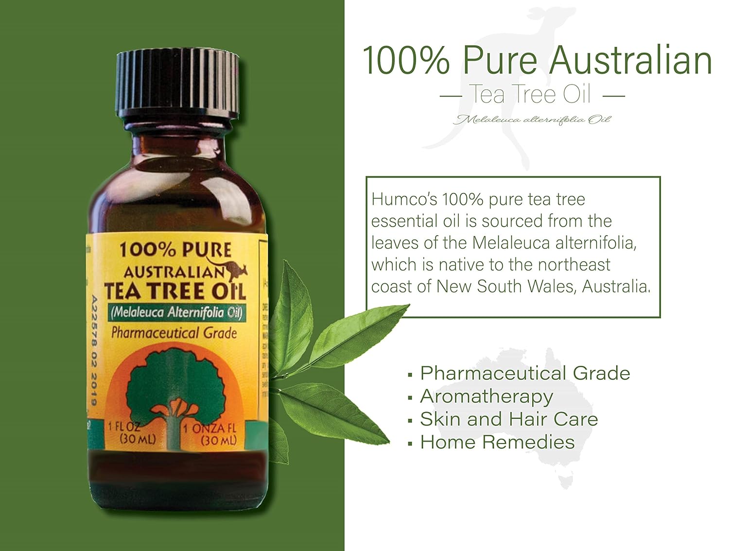 481791001 100% Pure Australian Tea Tree Oil