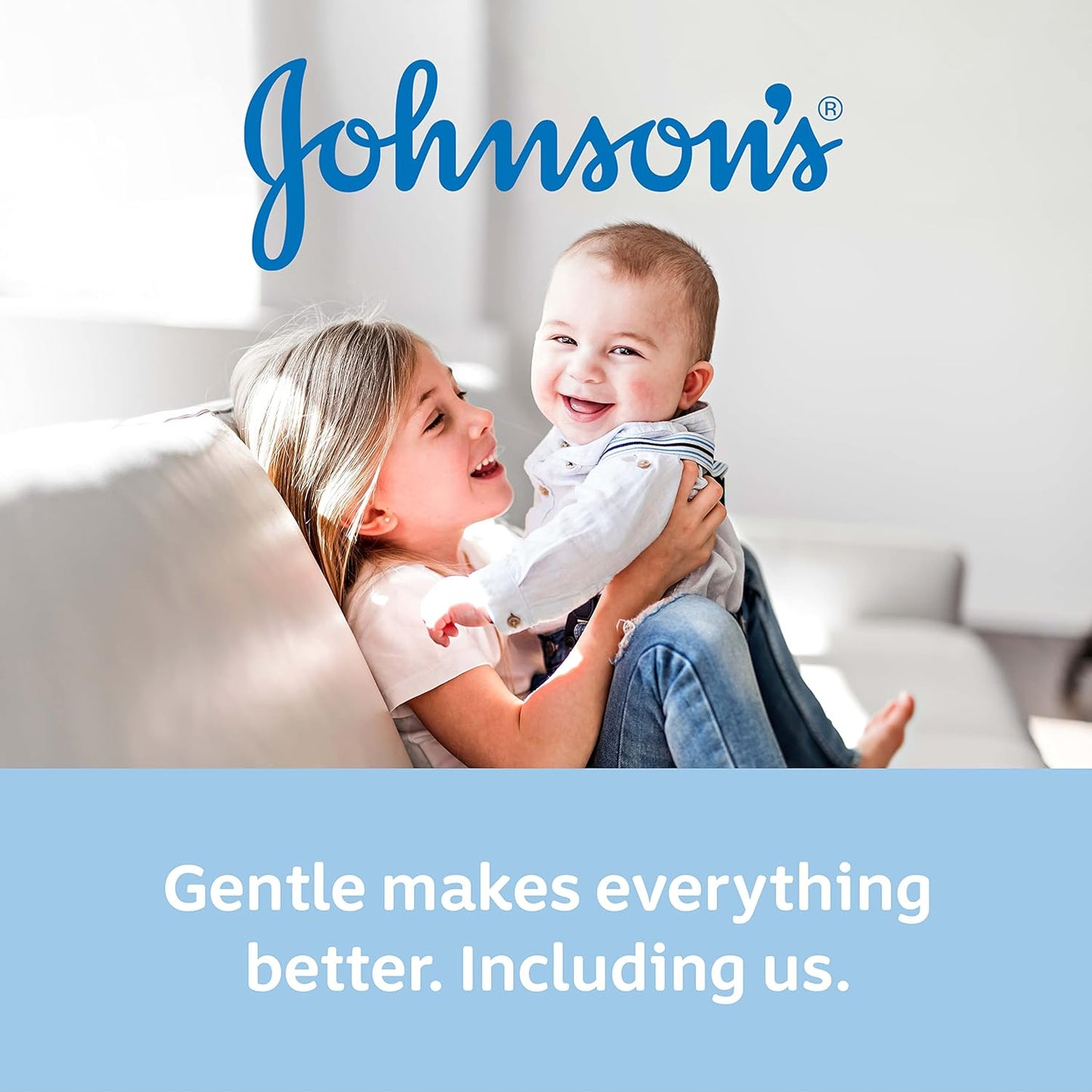 Johnson's Baby Fluffy Bubbles Bubble Bath, No More Tears, Gently Cleanses Delicate Skin Without Feeling Dry, Hypoallergenic, No Added Parabens, Sulfates & Dyes, 13.6 fl. oz (Pack of 2)