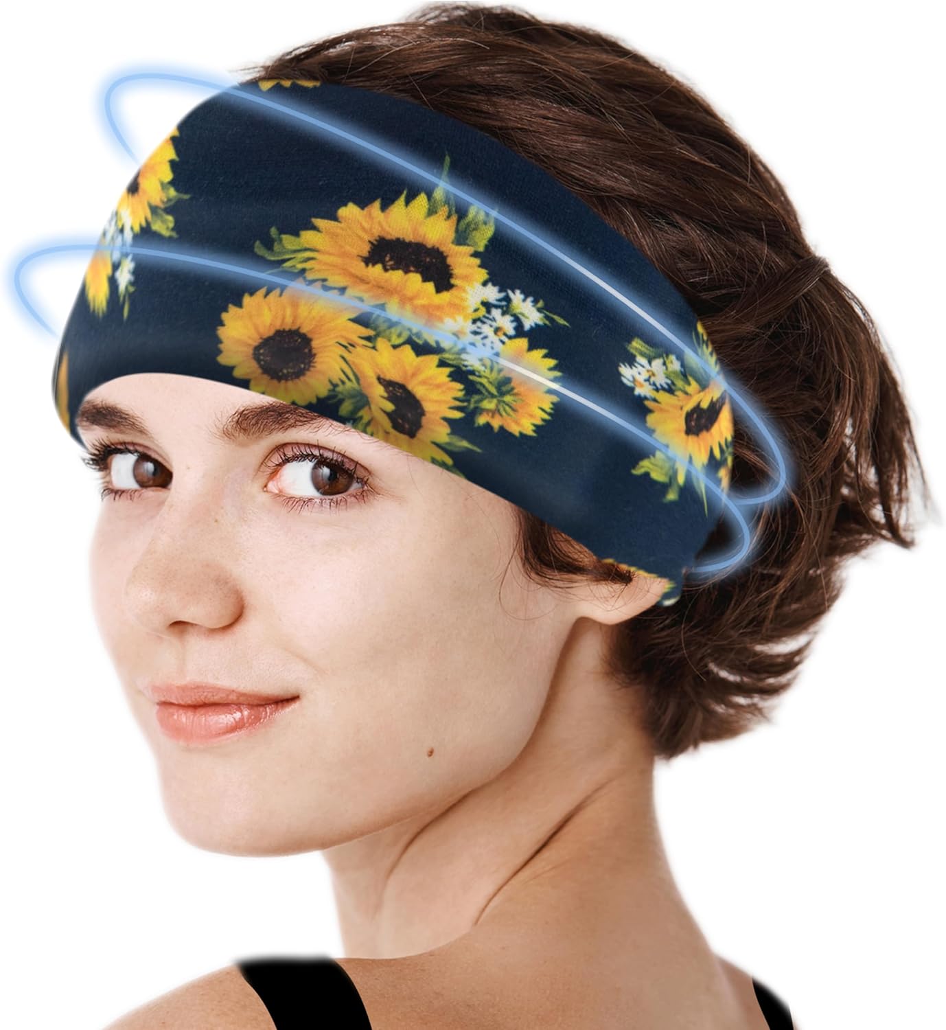 Migraine Relief Cap - Cooling Headache Ice Pack Mask Headband - Cold Gel Head Hat Neck Wrap Eye Mask - Soothing Relief Products for Hangover, Stress & Tension - Thoughtful Gifts