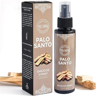 Palo Santo Spray For Negative Energy Cleansing Of Home - Non Toxic Natural Room Spray Made With Palo Santo Essential Oil - Safe Body Mist For Smudge Kit